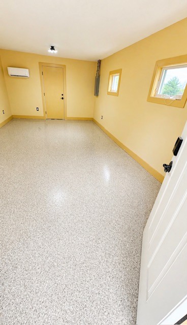 Elkton House after epoxy floor coating